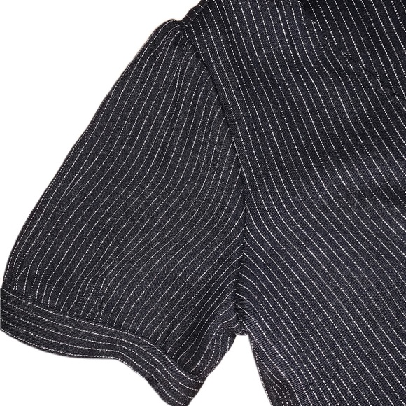 Urban Renewal Button Front Striped Mini Dress - Picture 5 of 7